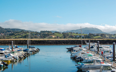 Ribadesella coastal town is 40 min away